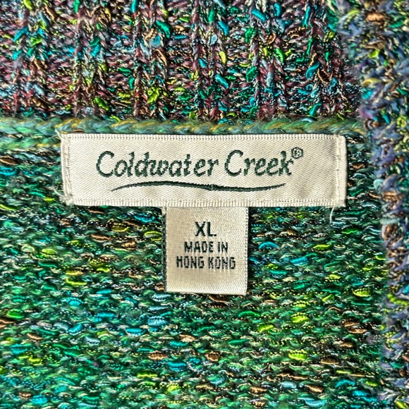 Coldwater Creek Multicolor Cardigan - Picture 2 of 7